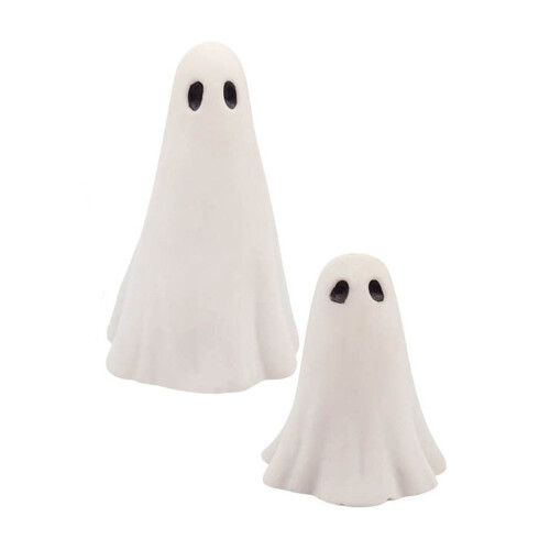 YiFudd Halloween Χαριτωμένα Λευκά Φαντάσματα Διακοσμήσεις Πάρτι Στολίδια Αυλής
