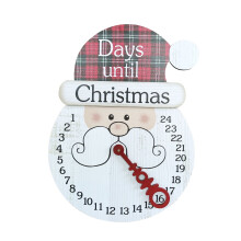 Gnobogi houten kerstkalenderhanger voor thuisdecoratie, kerstornamenten in de uitverkoop.