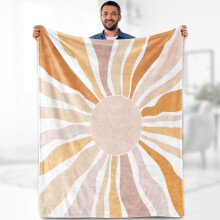 Geburtstagsgeschenkdecke für den Ehemann von der Ehefrau – Einzigartiges Valentinstagsgeschenk, weiche, flauschige Fleecedecke, geeignet für Bett