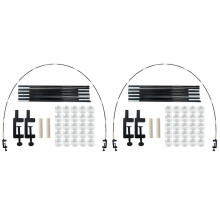 2set stolní sada balónků oblouk sada stolní oblouk balónky stojan sloup svatební dětské narozeninové dekorace