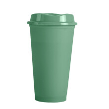 16oz thermoplastische beker, creatieve PP-beker die van kleur verandert, cartoonbeker voor melkthee en koffie, beker met kleurveranderende wand en