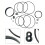 Leke G877 Κιτ O-Ring μετά την αγορά για NR83A NR83A2NR83AA NR83AA2NV83A καρφωτικό αέρα 2