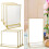 Acrylic Phnom Penh Table Card Wedding Number Plate Menu Stand Table Card 3