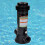 Automatic Chlorine Feeder with Adjustable Flow Control, 1.5 Inch Thread Pool Chlorinator, Black 2