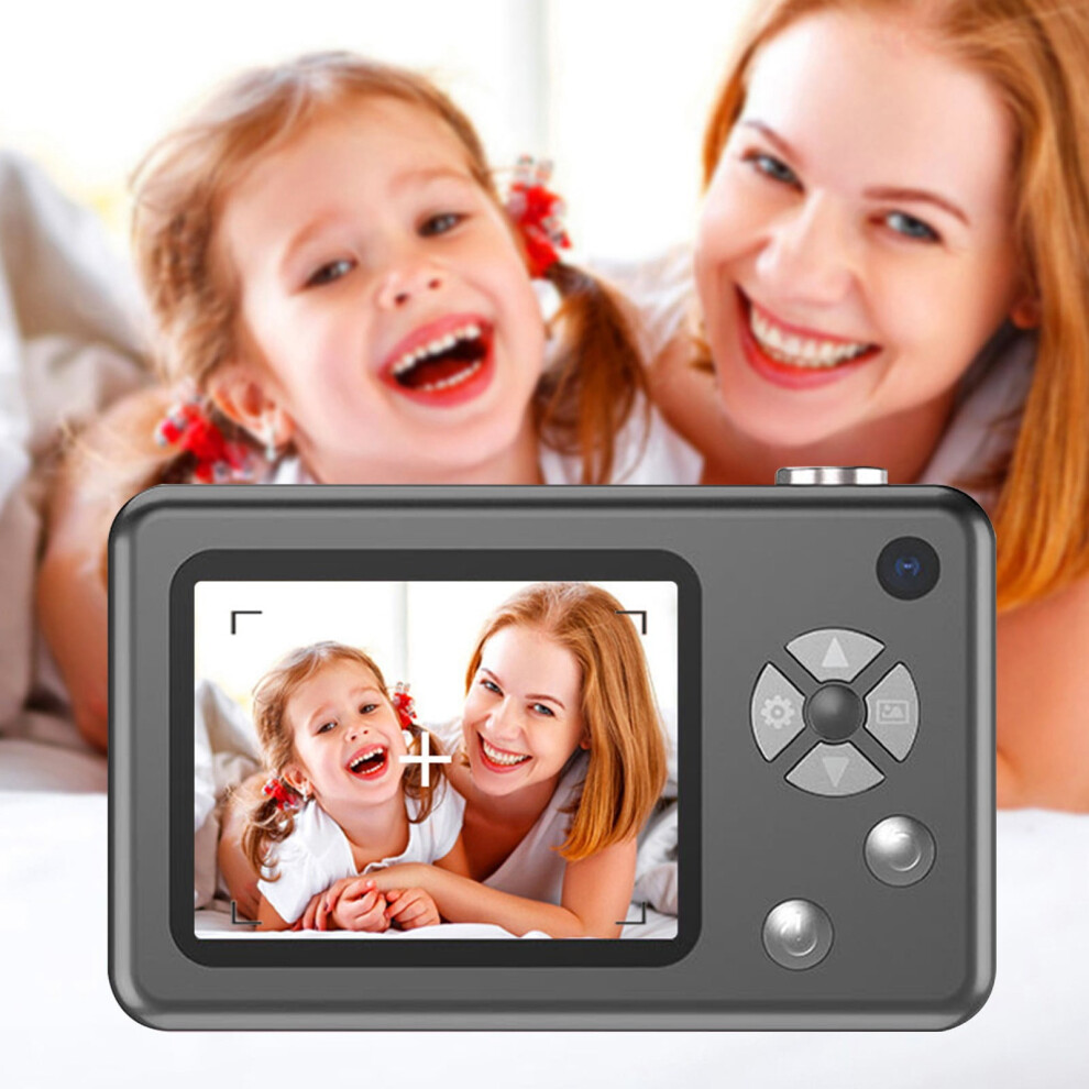 Txmfgh Ccd Digital Camera - 48Mp Hd Kids' Camera With Ips Screen & Anti-Shake, Compatible With Accessories, Great Gift For Boys Girls Light 9395123373492