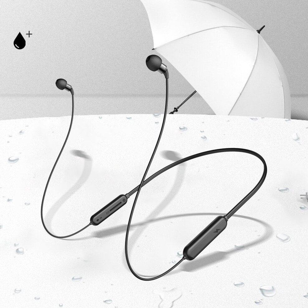 Ozmmyan Bluetooth Headphones Wireless Hanging Headset Bluetooth 5.0 Sports Earphones With Microphone For Calls Gadget Tech Gifts Deals 9395123373423