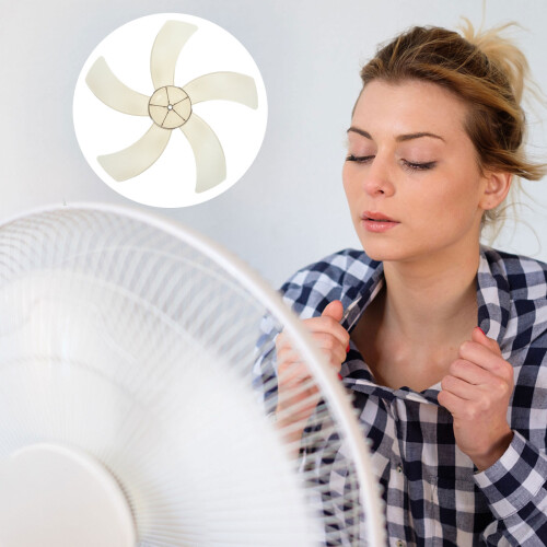 Eease 16" Plastic Fan Blade Replacement for Household Fans 2