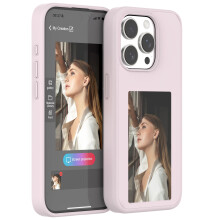Kompatibel med Apple blækskærmstelefoncover, NFC-transmission, gør-det-selv firefarvet projektionstelefoncover, kompatibel med iPhone-telefoncover