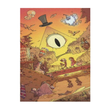 Gravity Falls -pehmoinen ja mukava heittohuopa, kevyt ja lämmin plyysiflanellihuopa ja -päiväpeitto sohvalle, vuodesohvalle, 40 x 30 tuumaa