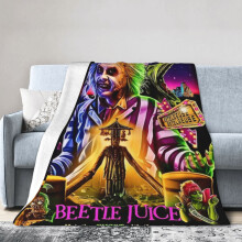 Bratchéad BeetLejuIce Maisiúcháin Seomra Leapa Bratchéad Flanail le haghaidh Tolg Leapa 80"X60"