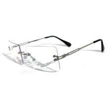 Herren-Lesebrille mit Metallrahmen, klare Gläser, Blaulichtfilter, Bifokaloptik – Computer-Lesebrille mit UV-Schutz +1,25
