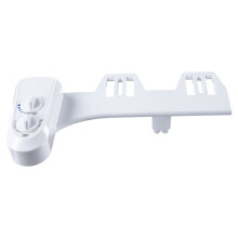 Sonderangebot: Bidet-WC-Aufsatz mit Frischwassersprüher, Doppeldüsenreinigung, nicht elektrisch, einstellbarer Wasserdruck, für die Intimhygiene