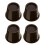 Elevador de sofá-cama TureClos Furniture antiderrapante e resistente, cor café, 7,6 cm (3 polegadas). 1