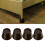 Elevador de sofá-cama TureClos Furniture antiderrapante e resistente, cor café, 7,6 cm (3 polegadas). 4