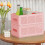 Blateno Mini Storage Crates Organizer, Collapsible Plastic Basket with Space-Saving Design, Stackable Bin for Home, Office, Bathroom, Kitchen 5
