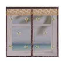 Magnetic Window Screen 80x150cm Durable Fiberglass Mesh Easy Install Clear View Hands