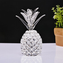 WinysinCreative Kristallen Handgemaakte Ornamenten Transparante Kristallen Ananas Huis Veranda Decoratie Ornamenten Cadeaus