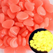 Kayannuo Home Decor Back to School Clearance Glow in The Dark Pebbles Luminous Stones Rocks For Garden Aquariums Decoration Room Decor