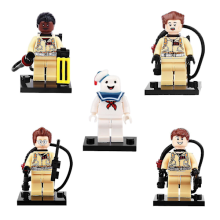5-delige set Ghostbusters poppenhuis verzamelbaar doe-het-zelf bouwblokken speelgoed actiefiguur (FMY)