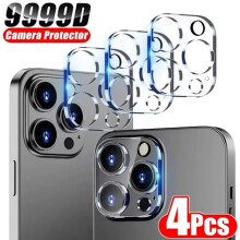 NNBILI4-pack kameralinsskyddsglas kompatibelt med iPhone 16 15 14 13 12Pro Max/Mini/Plus - 4 st skyddsfilm