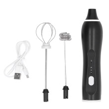 Batidora de huevos eléctrica Delaman, batidora eléctrica de mano, recargable por USB, velocidad ajustable de 3 niveles, cocina baja