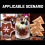Moule à biscuits de Noël tridimensionnel à ressort pour la cuisson des biscuits 6