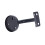 3Pcs Professional Solid Stainless Steel Handrail Wall Mounted Brackets Supports(Black) 4