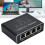 1Til4Ethernet-splitter1000Mbps RJ45-splitter LAN-splitter for Cat5/5e/6/7/8 5