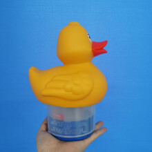 Floating Pool Chlorine Dispenser Set, 3 Pack Animal Designs Flamingo, Duck, Turtle (Duck)