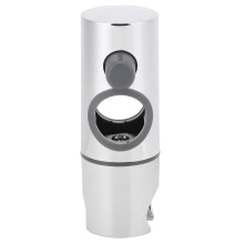 Adjustable Shower Head Holder Bracket for 25mm Slide Bar with 360 Rotation and Height Adjustment