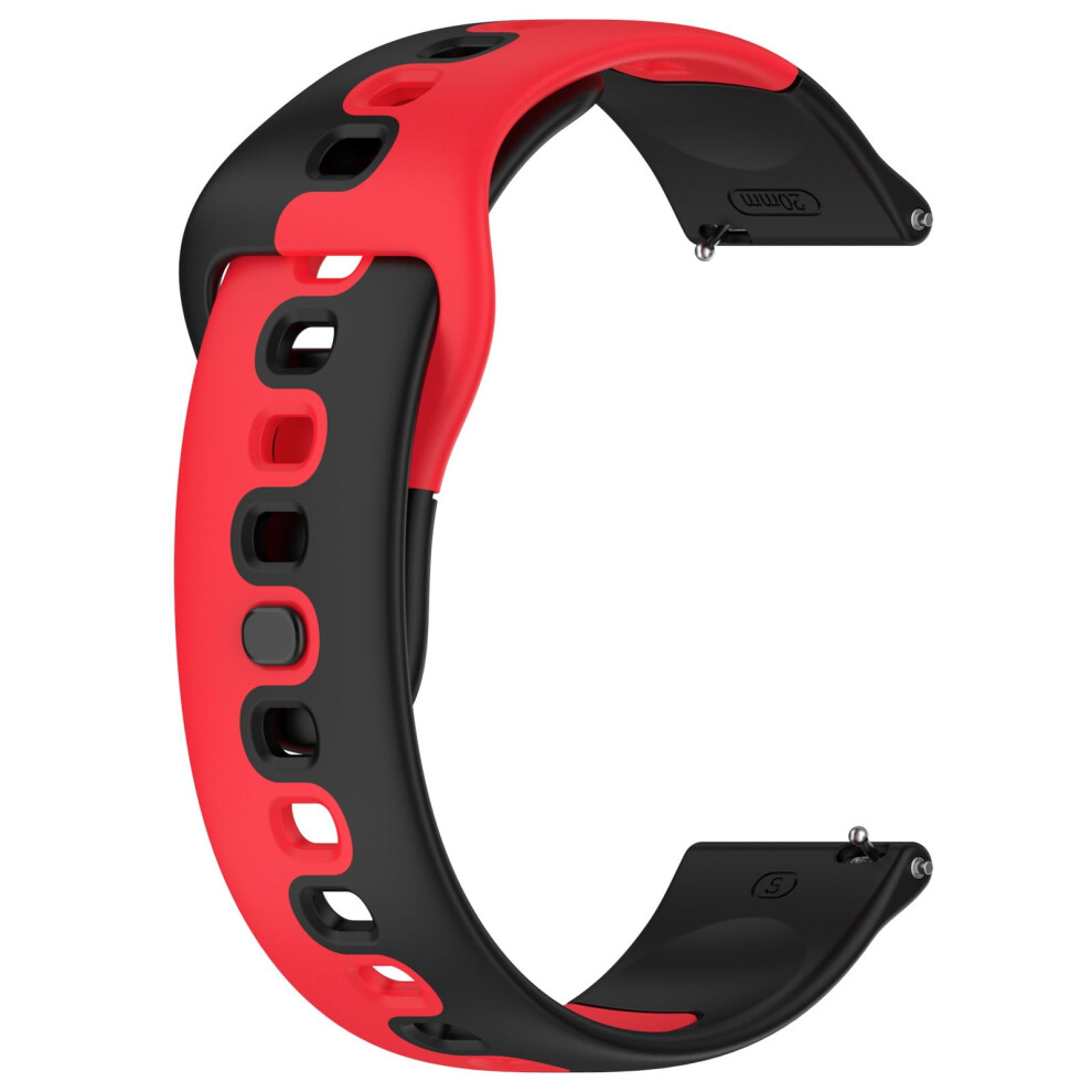 Silicone Sports Sweat Proof Solid Color Watch Band With Convenient Adjustment And Wide Compatibility Compatible With Smartwatch 9071309623871