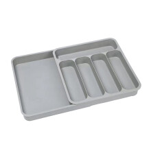 Expandable Cutlery Drawer Organiser, Utensil Organiser for Kitchen Drawers, Adjustable Silverware