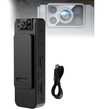 2023 NewHd 1080p Noise Reduction Camera Portable Wearable Video Recorder Convenient Back Clip Night Visionss Recorder