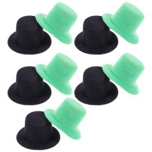 Lot de 5 mini décorations artisanales pour la Saint-Patrick, accessoires pour cheveux.