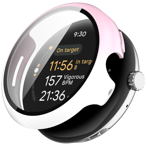 Προστατευτική θήκη husxh για το Google Pixel Watch3 41/45MM, ανθεκτική σε κραδασμούς, πλήρης 2