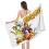 Πετσέτα μπάνιου Scooby Doo Beach Towel Πολυλειτουργική Δημοφιλής Μεγάλο μέγεθος 1