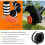 Καρούλι χορτοκοπτικού για χορτοκοπτικά Black & Decker, 8 καρούλια χορτοκοπτικού με 2 4