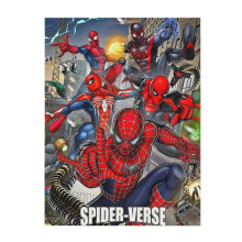 Couverture douce et confortable Spider-Man: New Generation, en flanelle douce et chaude, idéale pour canapé et lit (127 x 102 cm).