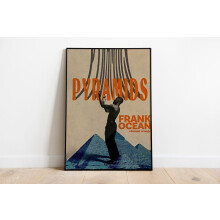 Affiche Frank Ocean - Affiche Frank Ocean Pyramides - Affiche Channel Orange - Affiche Frank Ocean Channel Orange - Décoration murale