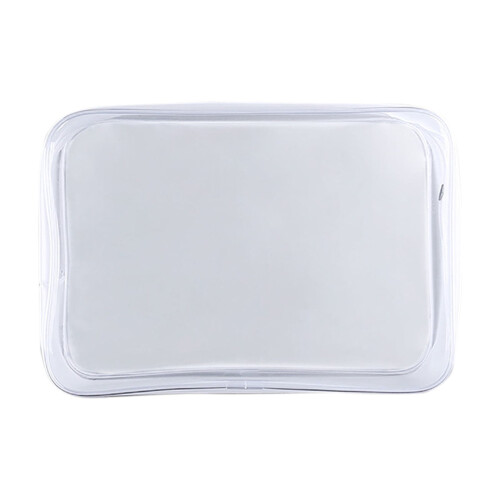 Διαφανής τσάντα μακιγιάζ από PVC Quinlirra, μικρή, εξωτερική, τσάντα πλυσίματος, 1