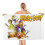 Πετσέτα μπάνιου Scooby Doo Beach Towel Πολυλειτουργική Δημοφιλής Μεγάλο μέγεθος 2