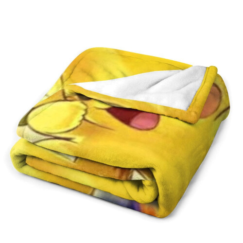 Κουβέρτα Pikachu Queen, απαλή και ελαφριά βελούδινη φανέλα, άνετη για αγόρια και 2