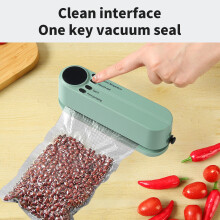 Mini máquina de envasado al vacío inalámbrica portátil Kayannuo, compatible con el envasado de alimentos en la cocina del hogar, liquidación de