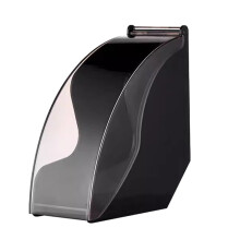 Recipiente de almacenamiento de filtros de café de acrílico transparente YOBOLK con tapa de fermentación: compatible con filtros de papel