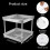 Διαφανής περιστρεφόμενη βάση Lazy Susan 10,6x7,5 ιντσών για ντουλάπι - Περιστρεφόμενος 5