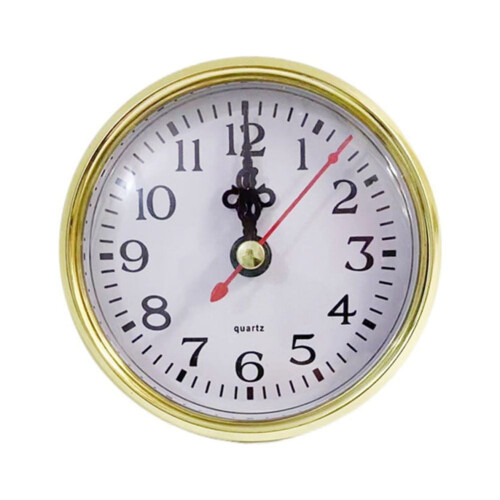 DIY65MM80MM90MM105MM110MM Ανταλλακτικό Μηχανισμού Ρολόι Quartz Χρυσό