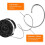 Καρούλι χορτοκοπτικού για χορτοκοπτικά Black and Decker, 6 γραμμές χορτοκοπτικού-Xin 5