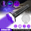 Φακός VASTFIRE Black Light UV Επαναφορτιζόμενος 108LED 395nm Ανίχνευση ούρων κατοικίδιων ζώων 1