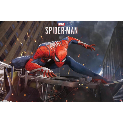 Spider-Man - Affiche murale d'action