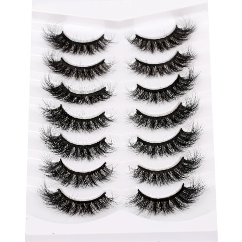 Ψεύτικες βλεφαρίδες Changmaius Fluffy Cat Eye Look 8D Σταυρωτές, Φυσικές Ψεύτικες Βλεφαρίδες 2